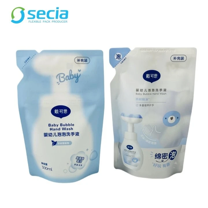 Custom Baby Hand Wash Refill Packaging