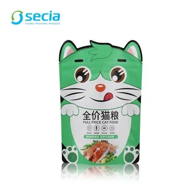 Pouch Berdiri Zip Berbentuk