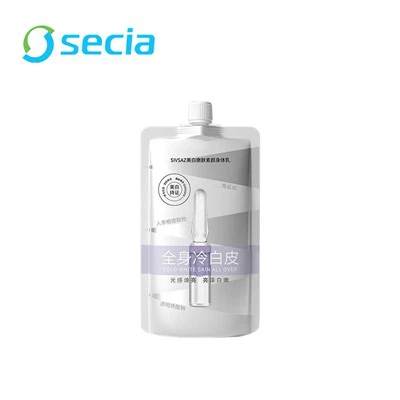 Beg pembungkusan losyen penjagaan kulit