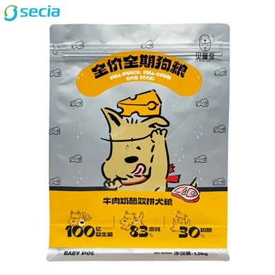 Zip Aluminium Pet Food Pouch